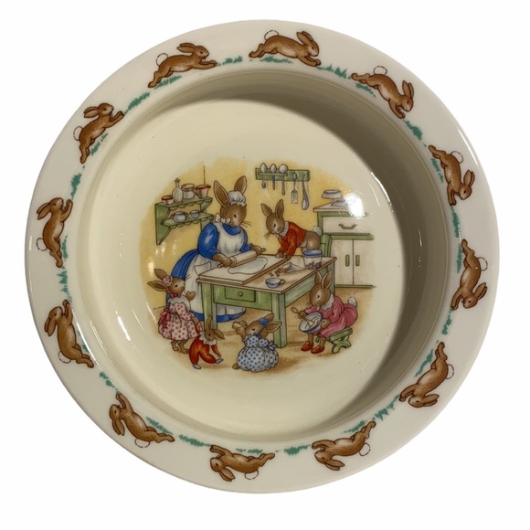 Royal Doulton Bunnykins 4 pc Children's dinner set - Picture 3 of 13